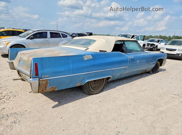 F0337630 1970 CADILLAC DEVILLE Blue Հետևի աջ
