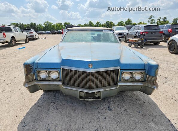 F0337630 1970 CADILLAC DEVILLE Blue Դիմացի տեսք