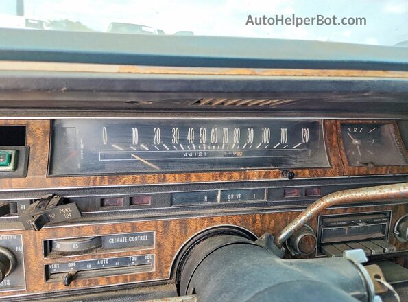 F0337630 1970 CADILLAC DEVILLE Blue Սարքավորումների վահանակի տեսք