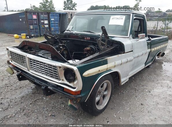 F10GCH54093 1970 FORD F100 Green Вид спереду