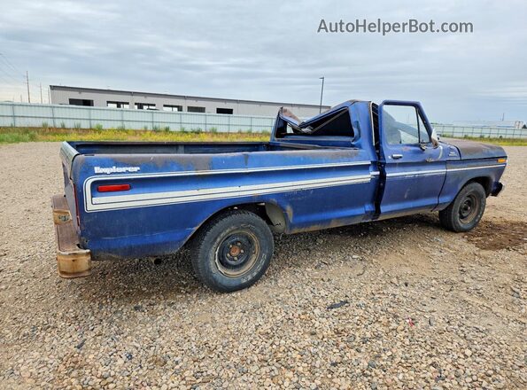 F10GLEF6187 1979 FORD F150 Blue Tył prawy