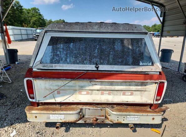 F10HNCH1099 1978 FORD F100 Two Tone უკანა ხედი