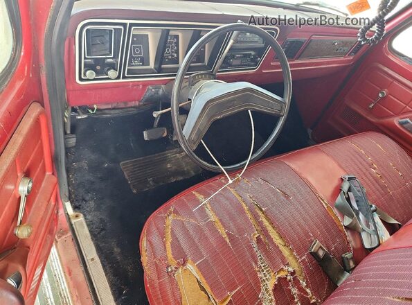 F10HNCH1099 1978 FORD F100 Two Tone წინა პანელის ხედი