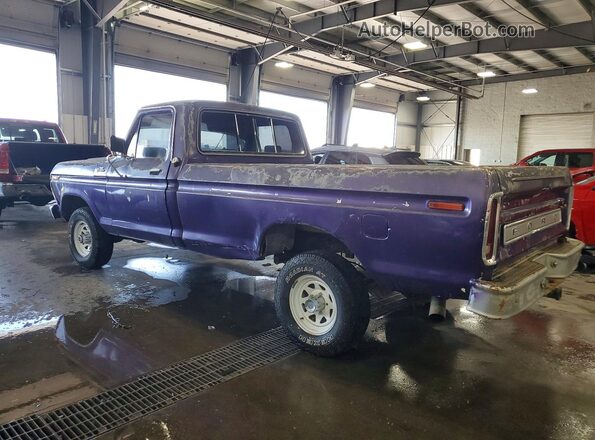 F14HRZ20343 1977 FORD F150 Purple Rear left