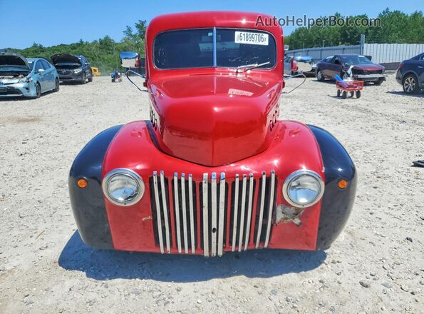 F1GC396642 1947 FORD MODEL Красный Вид спереди