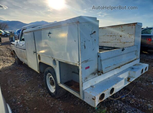 F25HRR41663 1973 FORD F250 White Tył lewy