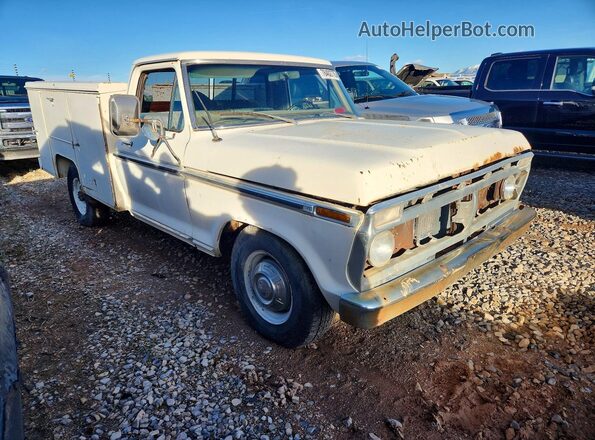F25HRR41663 1973 FORD F250 White Przód prawy