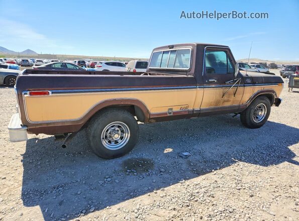 F25JRCE0051 1978 FORD F250 Коричневый Задняя правая четверть