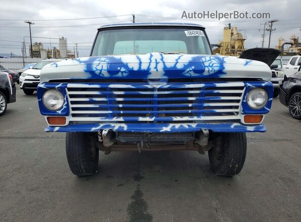 F25YRF91276 1969 FORD F250 Blue Вид спереду