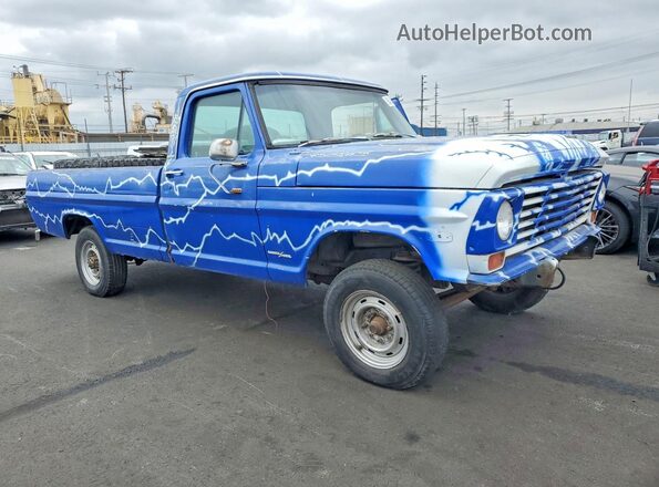 F25YRF91276 1969 FORD F250 Blue Передня права чверть