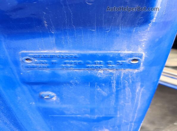 F25YRF91276 1969 FORD F250 Blue Вид підкапотного простору