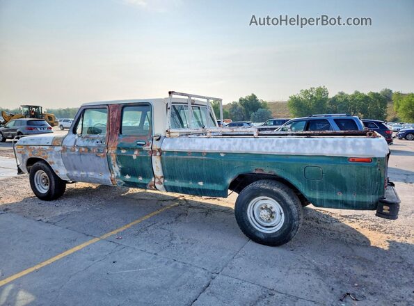 F35JCY23119 1977 FORD F350 Green უკანა მარცხენა