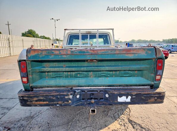 F35JCY23119 1977 FORD F350 Green უკანა ხედი