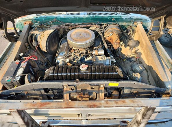 F35JCY23119 1977 FORD F350 Green უკანა სალონის ხედი