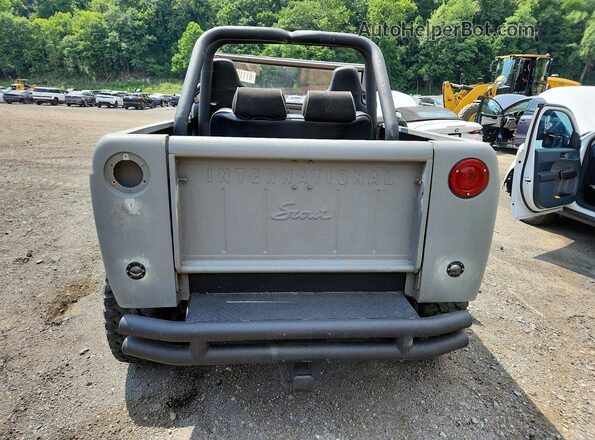 FC883 1962 INTERNATIONAL SCOUT Gray Հետևի տեսք