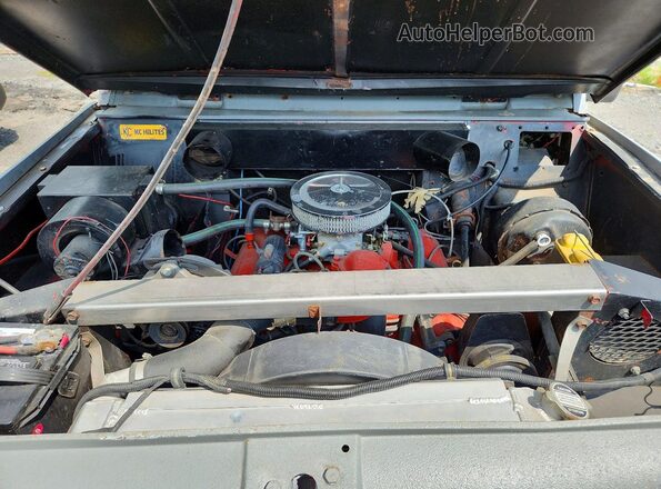 FC883 1962 INTERNATIONAL SCOUT Gray Շարժիչի բաժամունքի տեսք