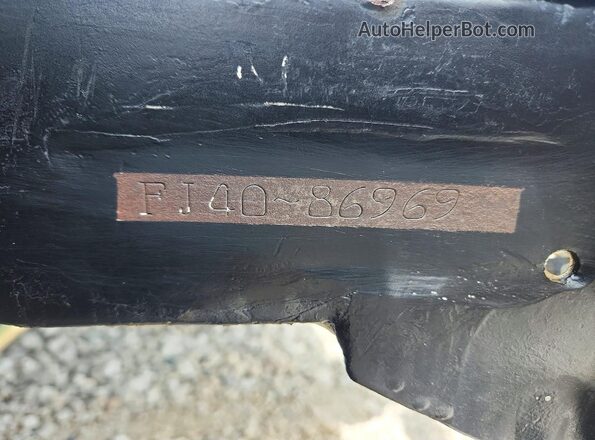 FJ4086969 1967 TOYOTA LAND Blue Widok komory silnika