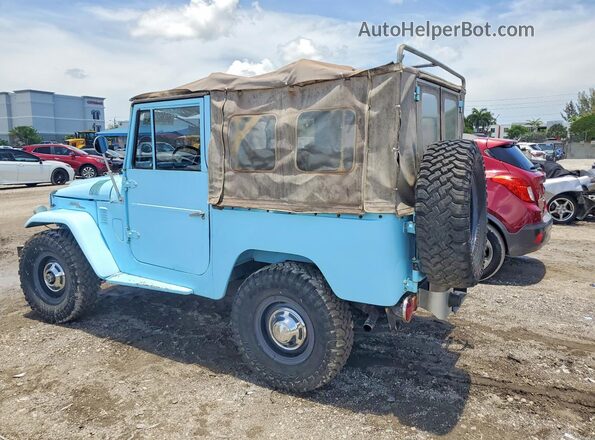 FJ4086969 1967 TOYOTA LAND Blue Tył lewy
