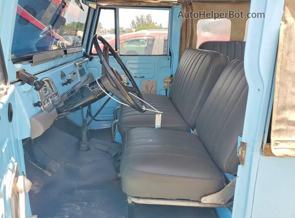 FJ4086969 1967 TOYOTA LAND Blue Widok wnętrza z przodu