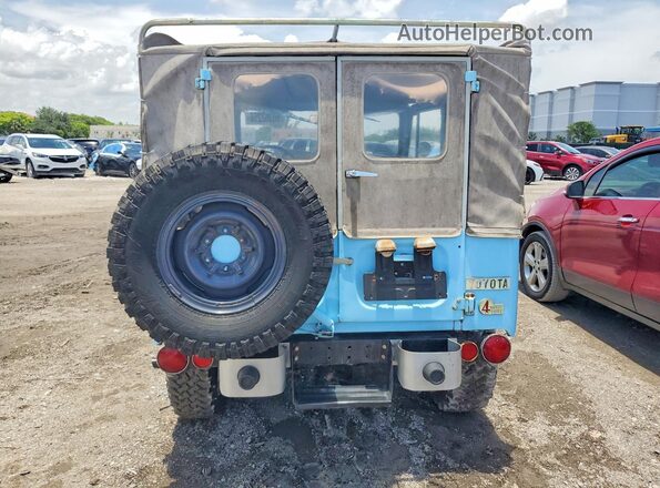 FJ4086969 1967 TOYOTA LAND Blue Widok z tyłu