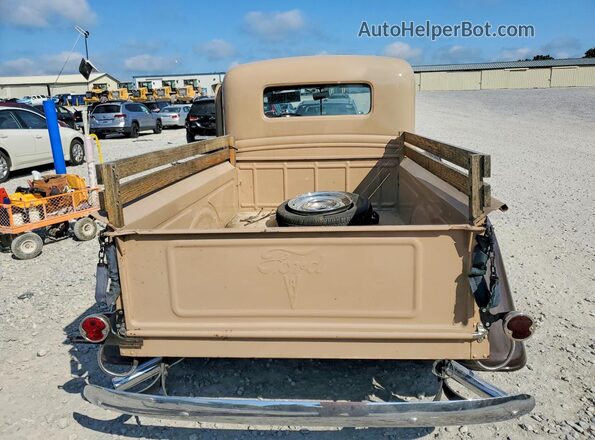 GA67031 1937 FORD PICK Tan Vista trasera