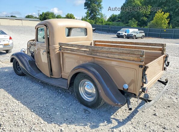 GA67031 1937 FORD PICK Tan Trasero izquierdo