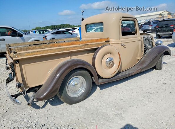 GA67031 1937 FORD PICK Tan Trasero derecho