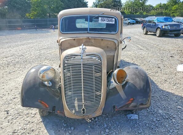 GA67031 1937 FORD PICK Tan Vista frontal