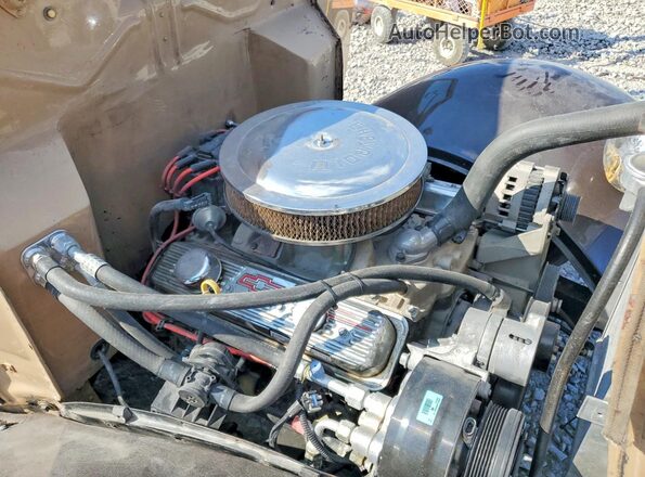 GA67031 1937 FORD PICK Tan Vista interior trasera