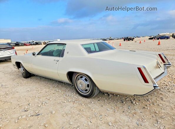 H7245567 1967 CADILLAC ELDORADO White Tył lewy