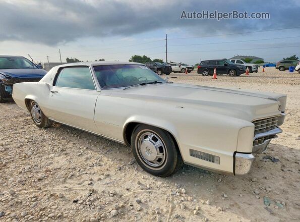 H7245567 1967 CADILLAC ELDORADO White Przód prawy