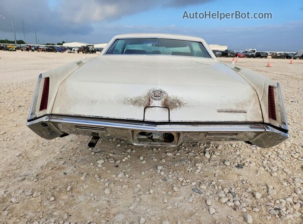 H7245567 1967 CADILLAC ELDORADO White Widok z tyłu