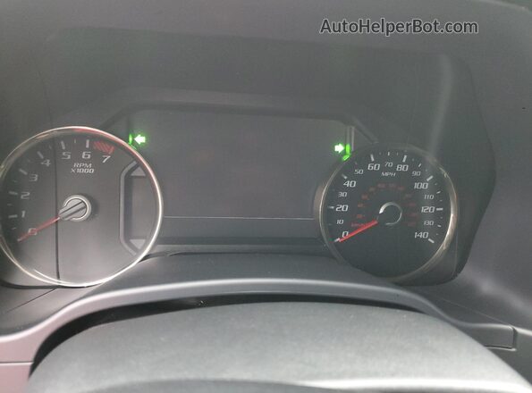 IDCO004540ZZ 2019 FORD F150 Red Սարքավորումների վահանակի տեսք