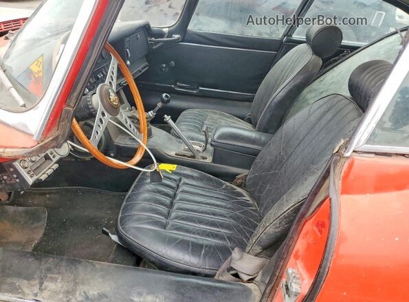J691R25245 1969 JAGUAR E-PACE Оранжевый Вид салона спереди