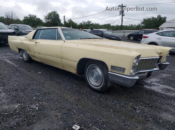 J8266777 1968 CADILLAC DEVILLE Cream წინა მარჯვენა