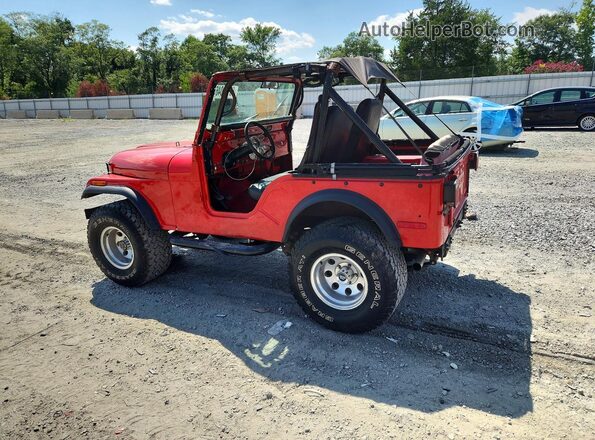 J8F83AA001505 1978 JEEP JEEP Red Задня ліва чверть