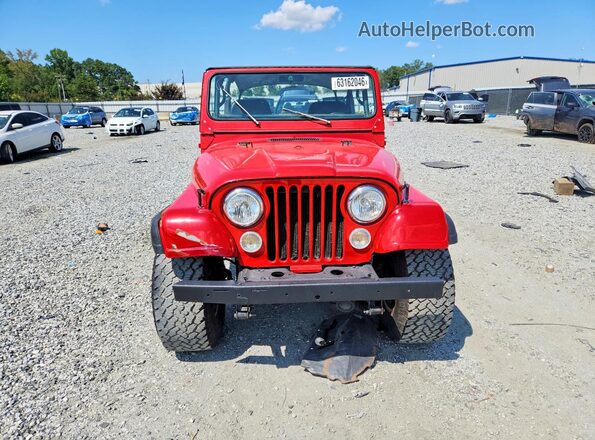 J8F83AA001505 1978 JEEP JEEP Red Вид спереду