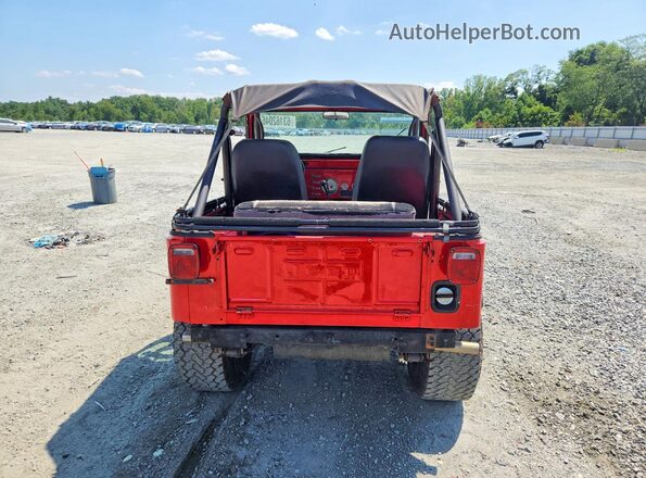 J8F83AA001505 1978 JEEP JEEP Red Вид ззаду