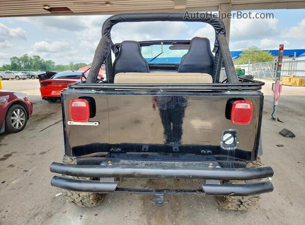 J9F93AC830346 1979 JEEP WRANGLER Black Вид ззаду