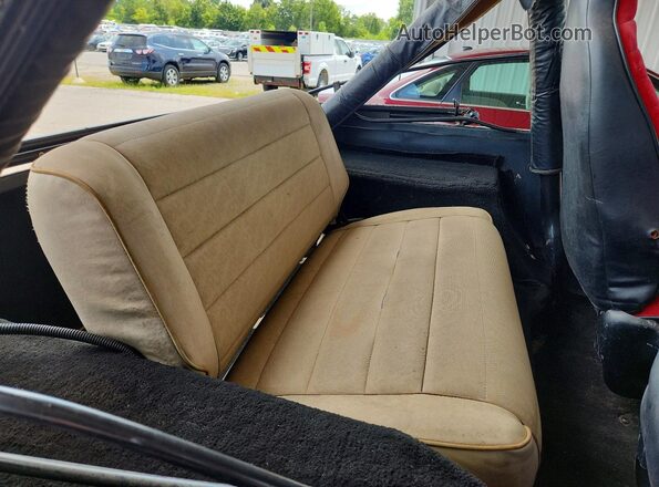 J9F93AC830346 1979 JEEP WRANGLER Black Вид задніх сидінь