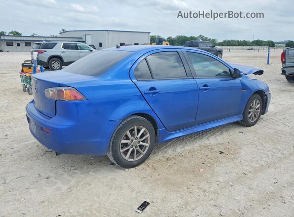 JA32U2FU0GU001458 2016 MITSUBISHI LANCER Blue Rear right