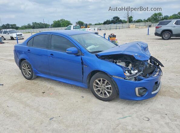 JA32U2FU0GU001458 2016 MITSUBISHI LANCER Blue Front right