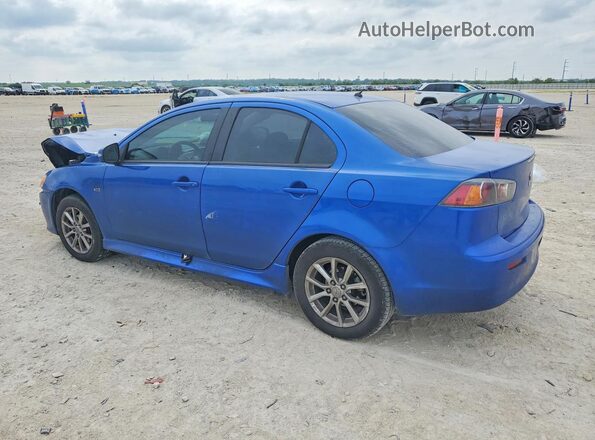 JA32U2FU0GU001458 2016 MITSUBISHI LANCER Blue Rear left