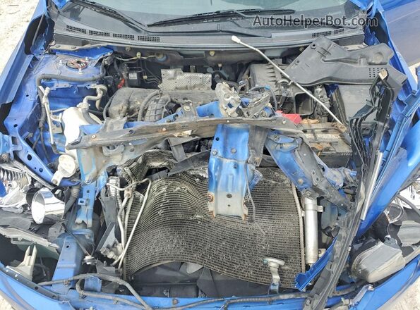 JA32U2FU0GU001458 2016 MITSUBISHI LANCER Blue Rear interior view