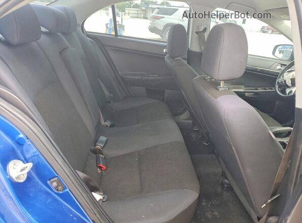 JA32U2FU0GU001458 2016 MITSUBISHI LANCER Blue Rear seats view