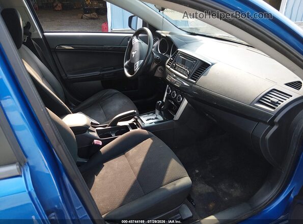 JA32U2FU1GU009164 2016 MITSUBISHI LANCER Blue Вид салону спереду