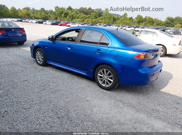 JA32U2FU1GU009164 2016 MITSUBISHI LANCER Blue Задня ліва чверть