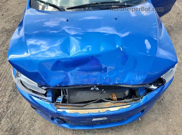 JA32U2FU1GU600403 2016 MITSUBISHI LANCER Blue Սալոնի հետևի տեսք