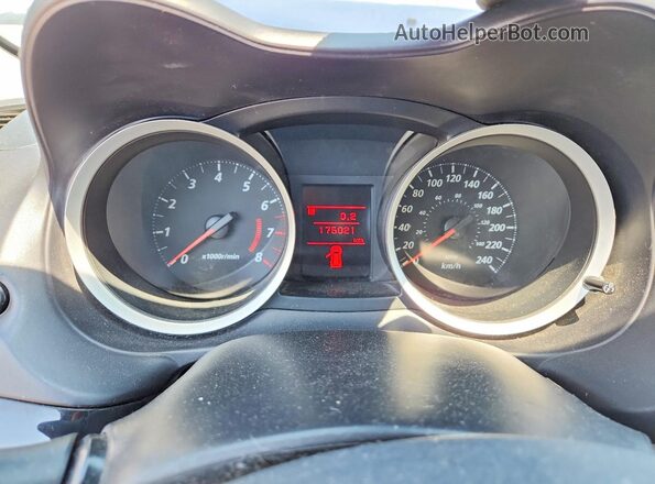 JA32U2FU1GU600532 2016 MITSUBISHI LANCER Blue Вид щитка приладів