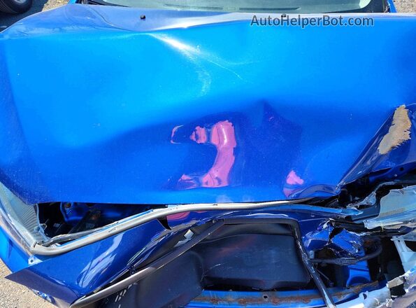 JA32U2FU1GU600532 2016 MITSUBISHI LANCER Blue Вид задньої частини салону